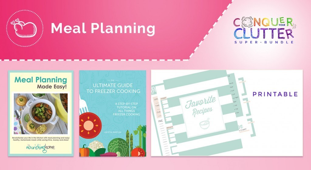 meal planning bundle