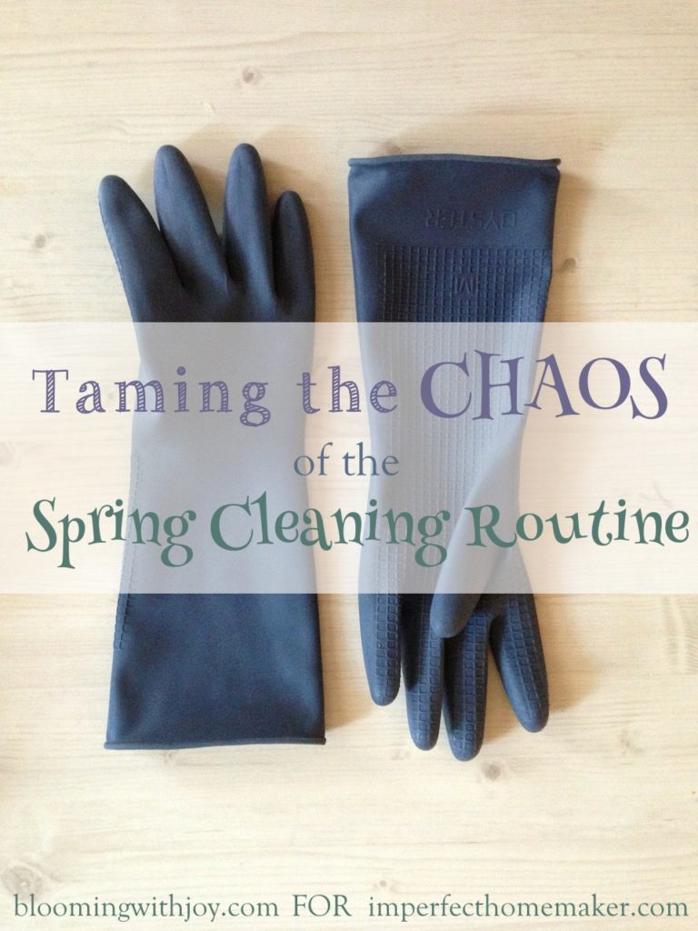 How to tame the chaos of the spring cleaning routine (hint: it's not about perfection!)